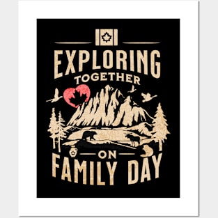 Exploring Together on Family Day Posters and Art